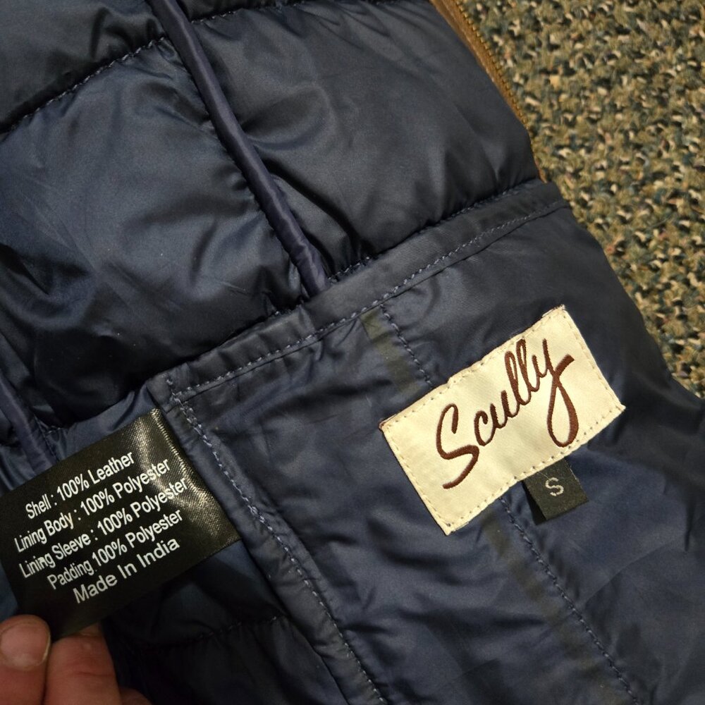 Skully Leather Metallic Warm Jacket - image 4